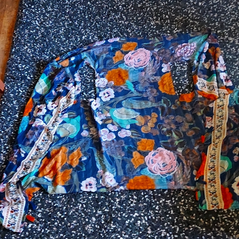 Floral XXL cardigan